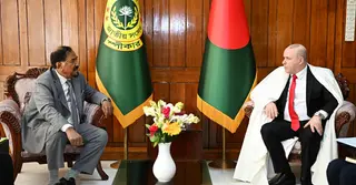 স্পিকারের সঙ্গে আলজেরিয়ার রাষ্ট্রদূতের সাক্ষাৎ